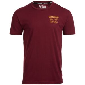 Fasthouse Tremor Tech Tee Maroon - Image 1