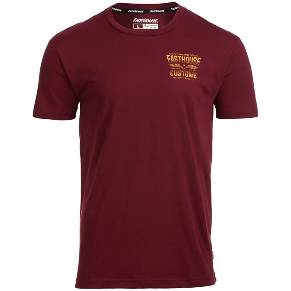 Fasthouse Tremor Tech Tee Maroon