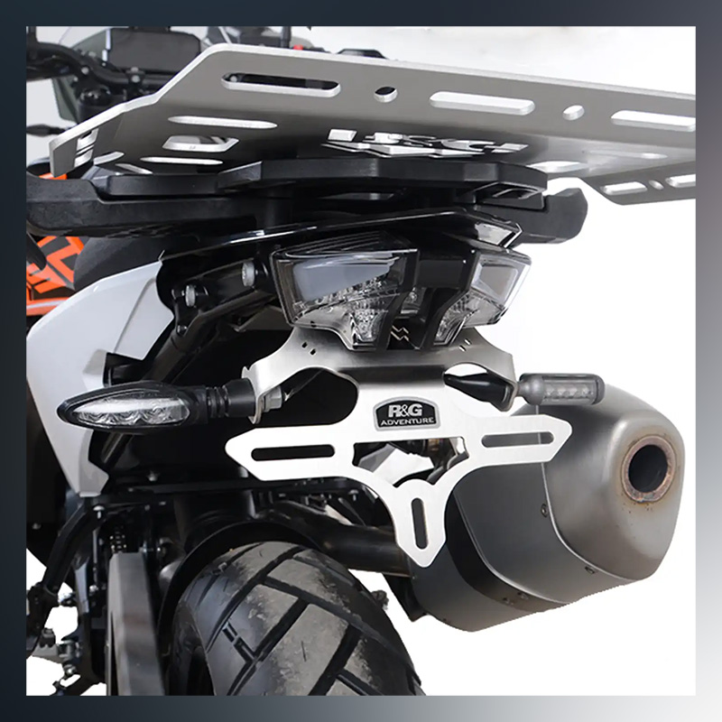 Tail Tidy KTM 790 Adventure Silver 19- R&G - Image 1