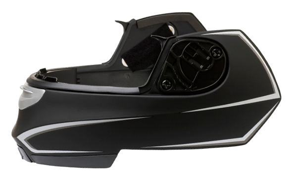 RPHAMAX Chin bar Black Not EVO model HJC - Image 1