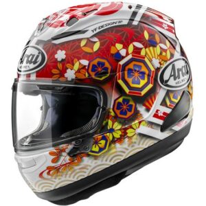 Arai RX-7V EVO Road Helmet Nakagami GP3 - Image 2