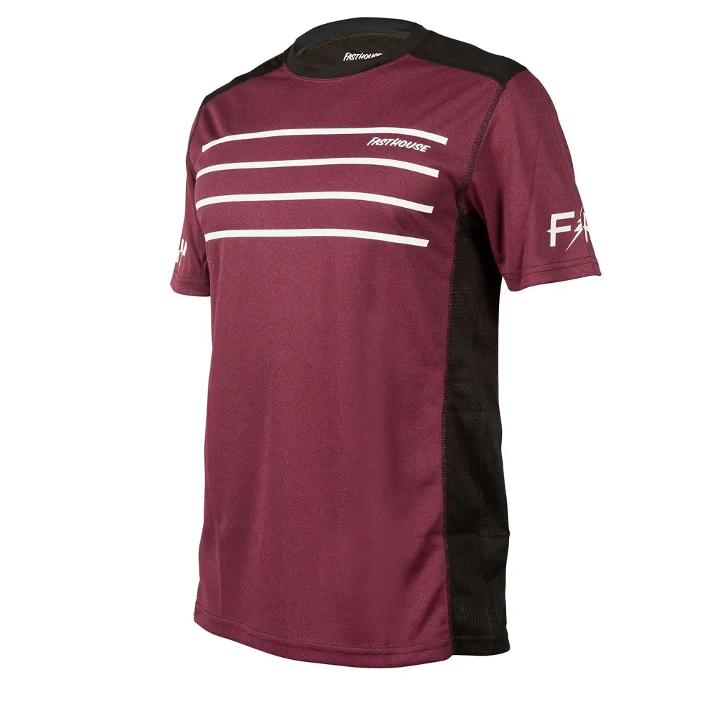 Fasthouse Classic Cartel Short Sleeve Jersey Heather Maroon