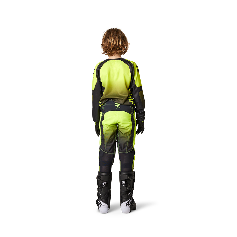 Shift White Label POSN Motocross Jeresy Youth Flo Yellow - Image 6