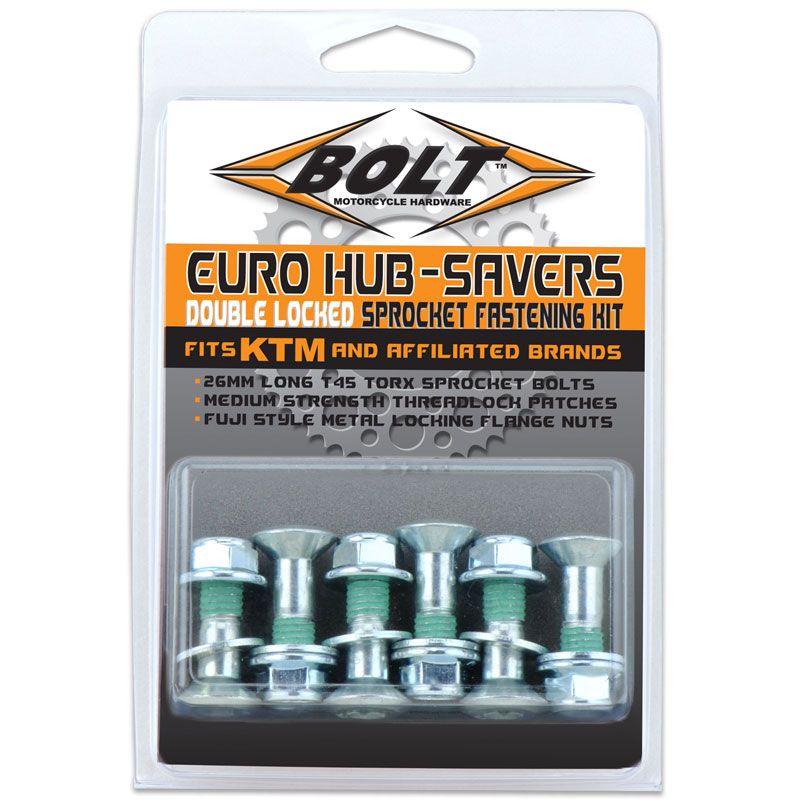 BOLT HUB-SAVERS SPROCKET BOLTS/NUTS -EURO 2008-HS.EU - Image 1