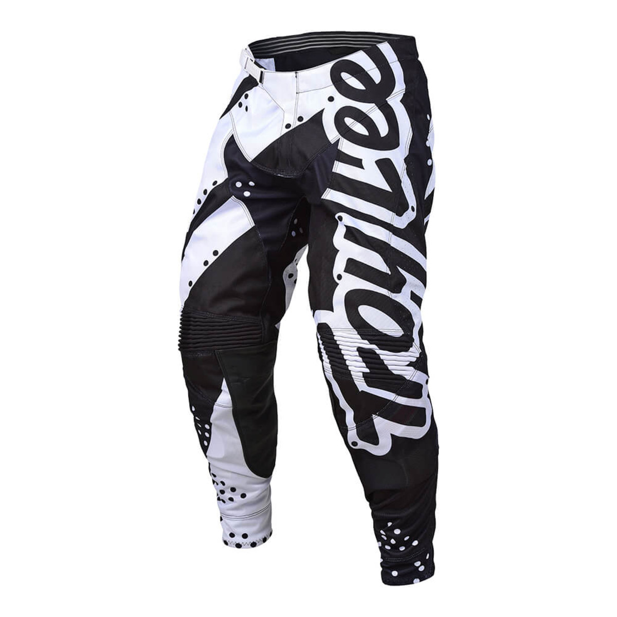 Motocross Pants Troy Lee Shadow Black/White - Image 1