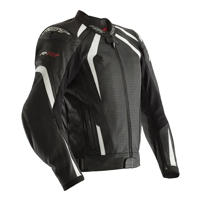 RST R-18 LEATHER JACKET [WHITE] 40 S