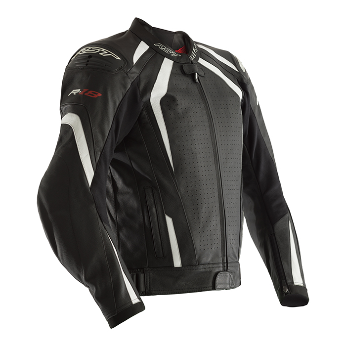 RST R-18 LEATHER JACKET [WHITE] 40 S - Image 2
