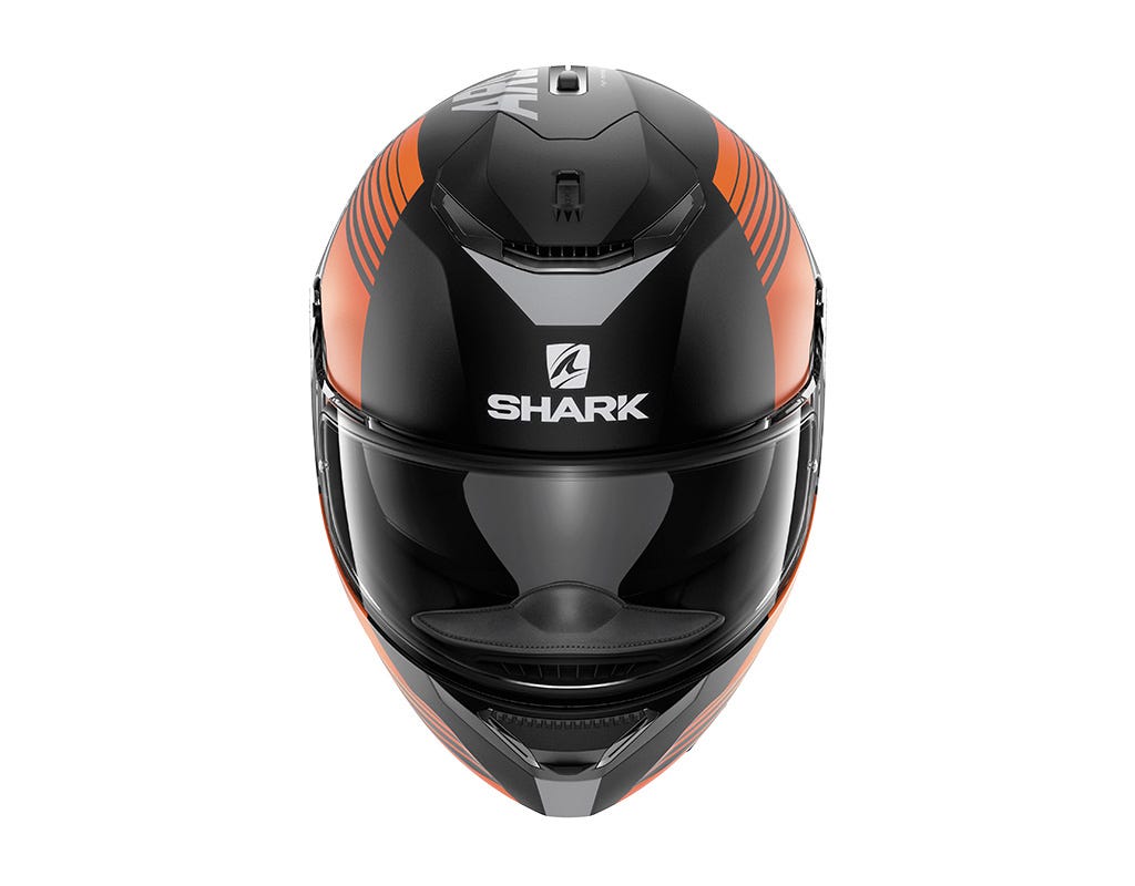 SHARK SPARTAN ARGUAN MAT BK/OR/SL XL - Image 2
