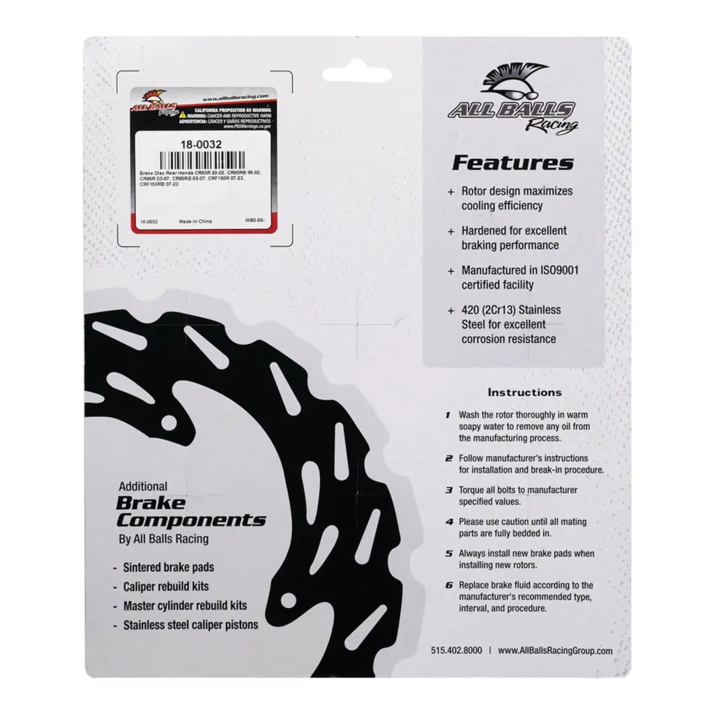 Brake Disc 18-0032
