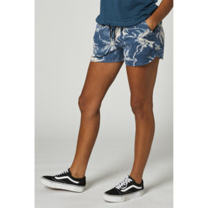 Shorts Fox Palms Womens Dark Indigo - Image 3