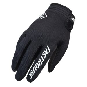 Fasthouse Carbon Motocross Gloves Black - Image 1