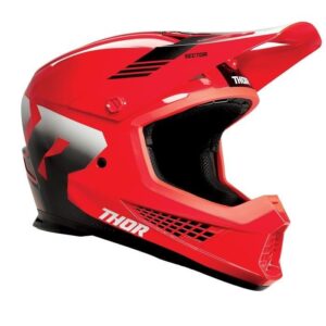Thor Sector 2 Carv Motocross Helmet Red/White - Image 1
