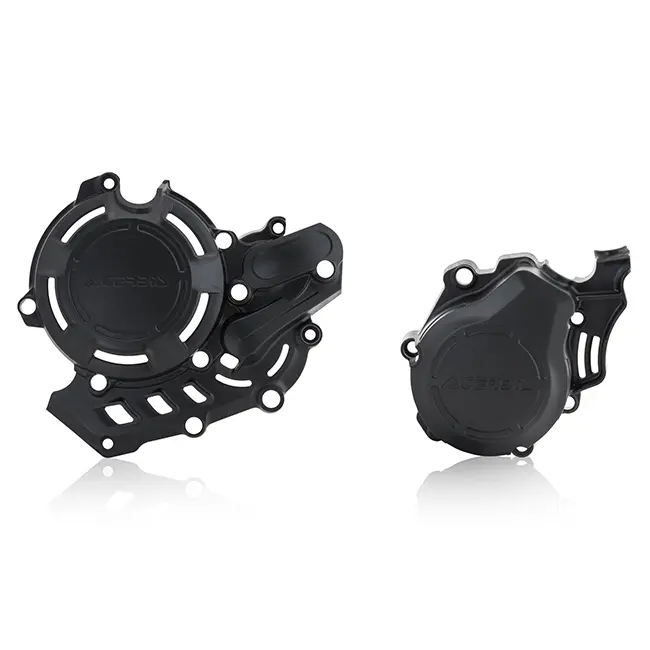 !Acerbis X-power Engine Case Cover Kit Black 250/350SXF 23 []