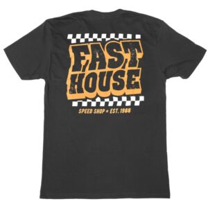 Fasthouse Drive-In Tee Black - Image 1
