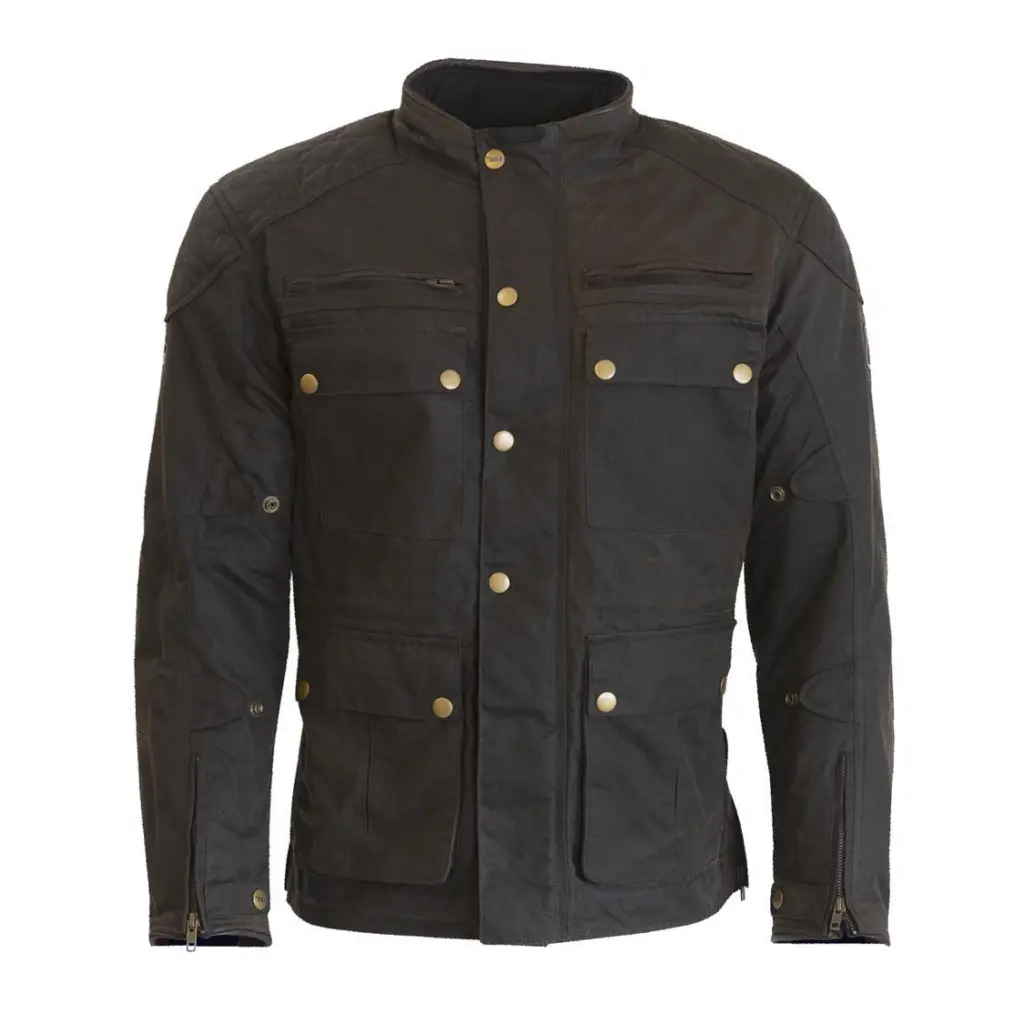BSA Empire Waxed Cotton Road Jacket Olive