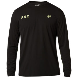 Fox Starter Tech Long Sleeve Tee Black - Image 3