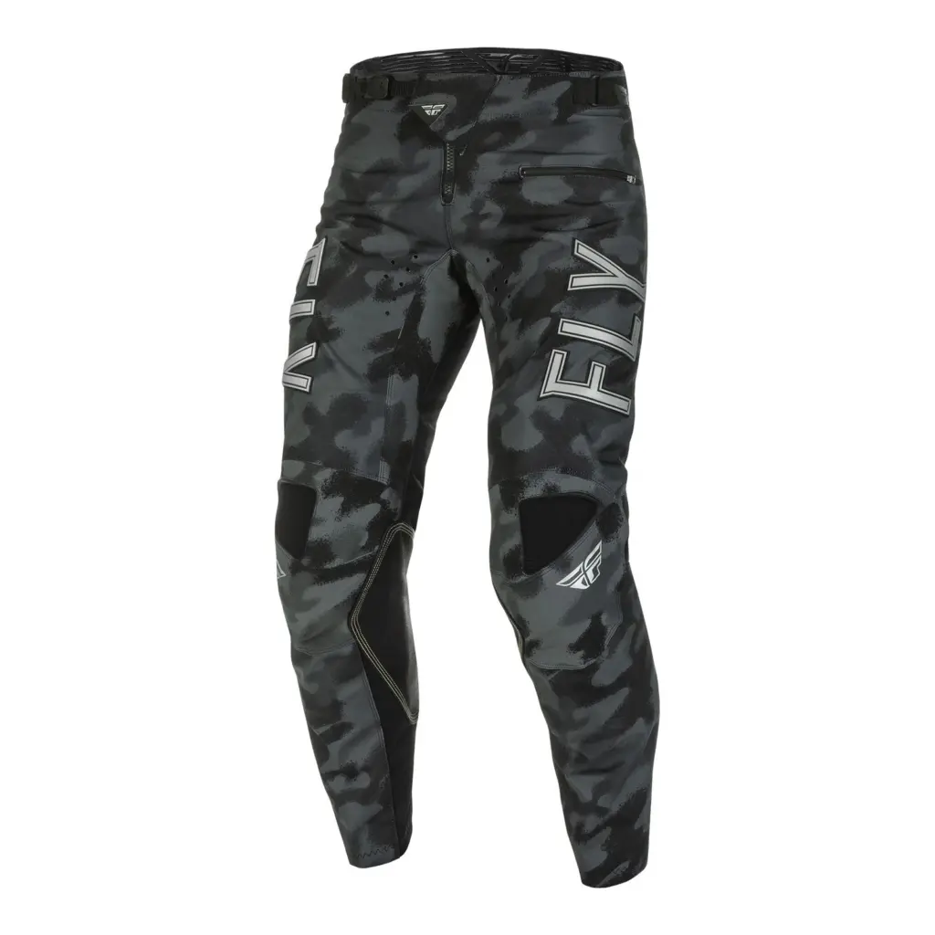 Fly Kinetic S.E Tactic Motocross Pants Black/Grey Camo