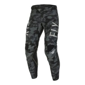 Fly Kinetic S.E Tactic Motocross Pants Black/Grey Camo - Image 3
