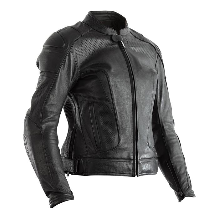 RST LADIES GT CE LEATHER JACKET [BLACK/WHITE] 16 - Image 1
