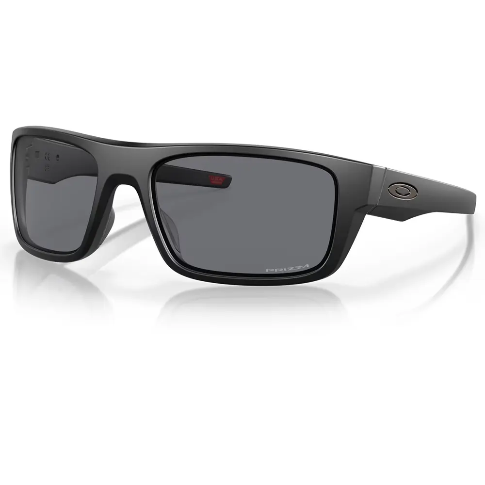 Oakley Drop Point Sunglasses Matte Black w/PRIZM Grey Lens