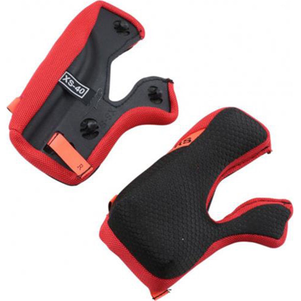 Cheek Pad Set S-M10 22.06 Black +5mm M - Image 1