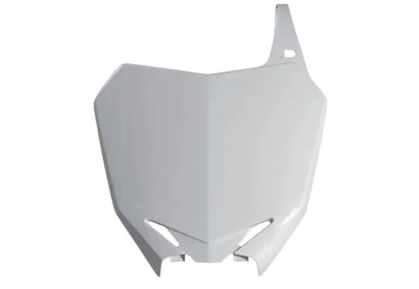 Front No.plate RMZ450 white 08/18 Acerbis [A]