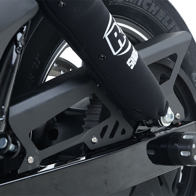Belt Guard Upper H/D Street 500/750 Black R&G - Image 1
