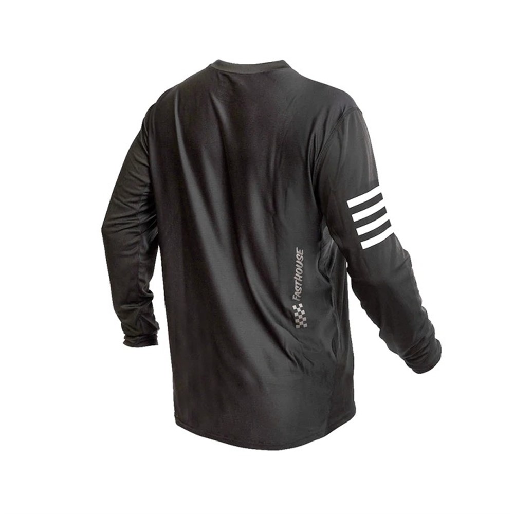 Fasthouse Alloy Rally Long Sleeve Jersey Youth Black - Image 2