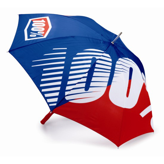 100% Umbrella Premium Blue/Red - Image 1