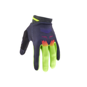 Fox 180 Flora Motocross Gloves Dark Shadow - Image 1