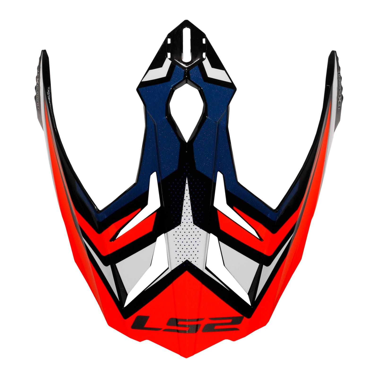 MX701 PEAK FOCUS G.BLUE WITHE RED - Image 1