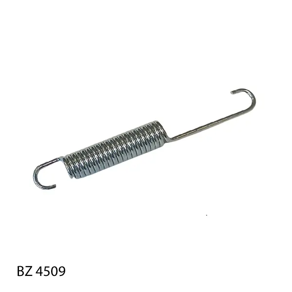 TENSION SPRING HOOK ENDS DIA. 14 x 123 mm LONG DIA. 2.5 mm WIRE