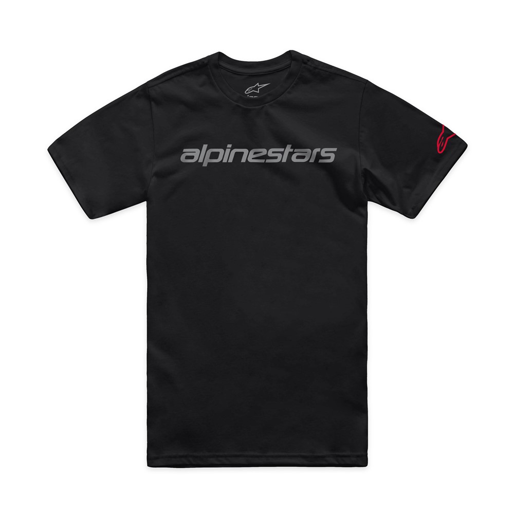 Linear Wordmark 2.0 CSF Tee Black/Gray/Red S - Image 1