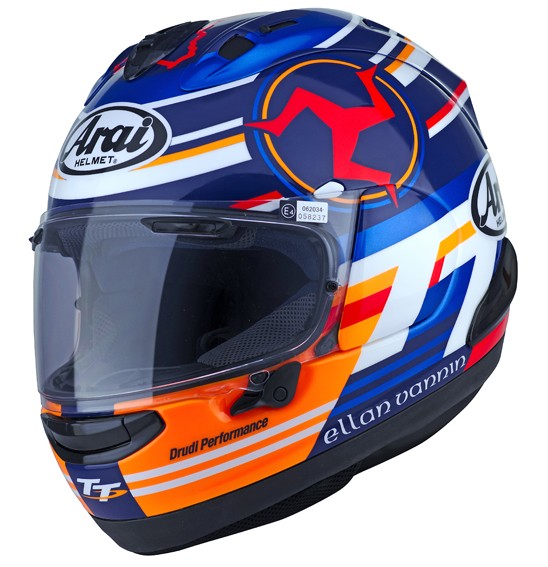 Arai RX-7V EVO Road Helmet IOM TT 2024 Limited Edition - Image 2