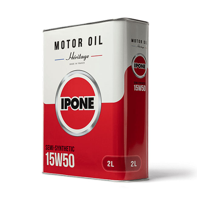 Ipone Heritage 15W50 2L Semi Synthetic - Image 1