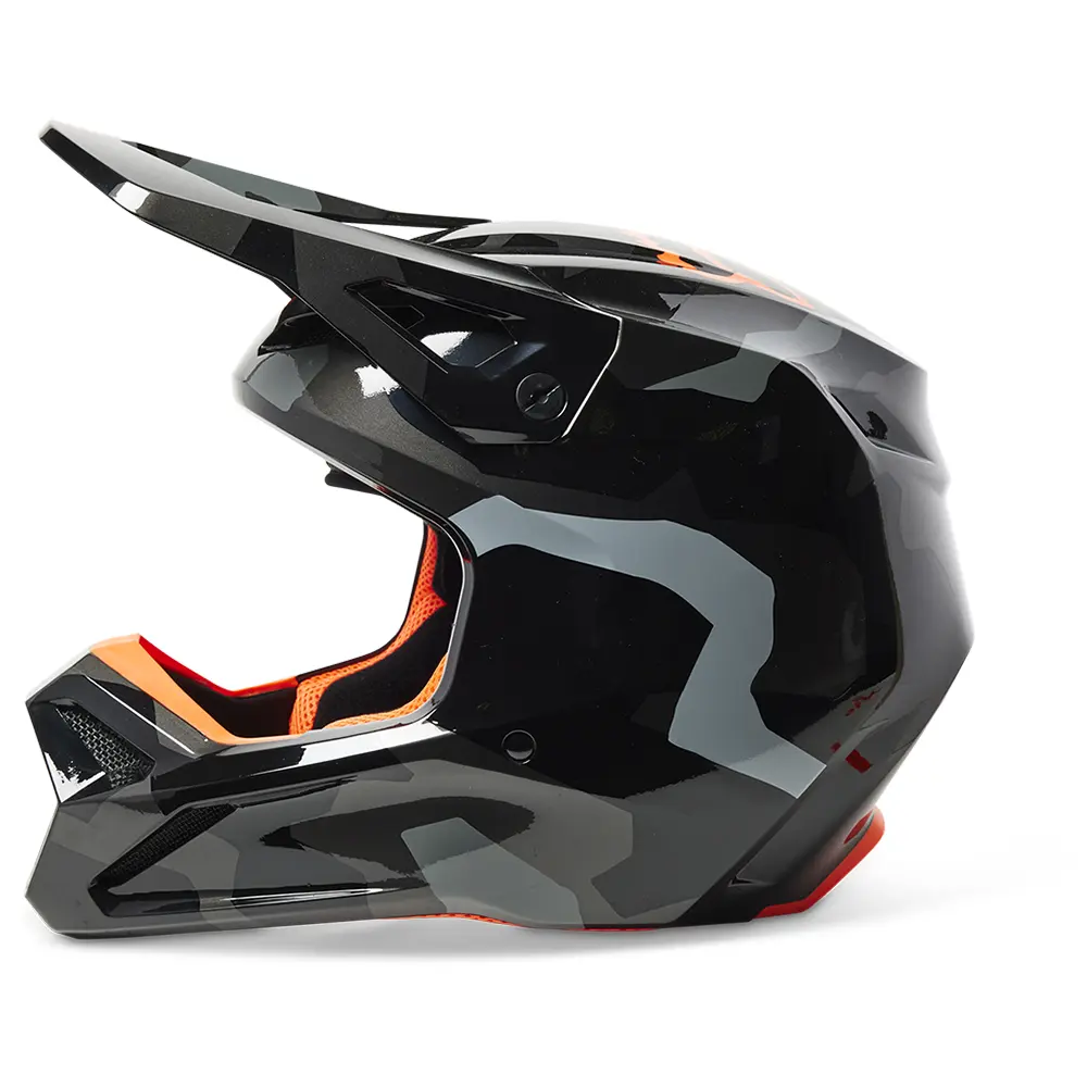 Fox V1 BNKR MIPS ECE Motocross Helmet Grey Camo