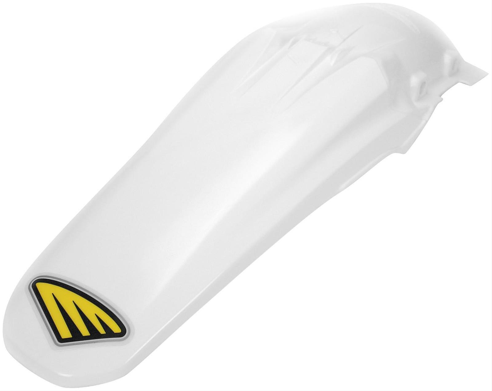 2017-18 CRF 450R Rear Fender: White - Image 1