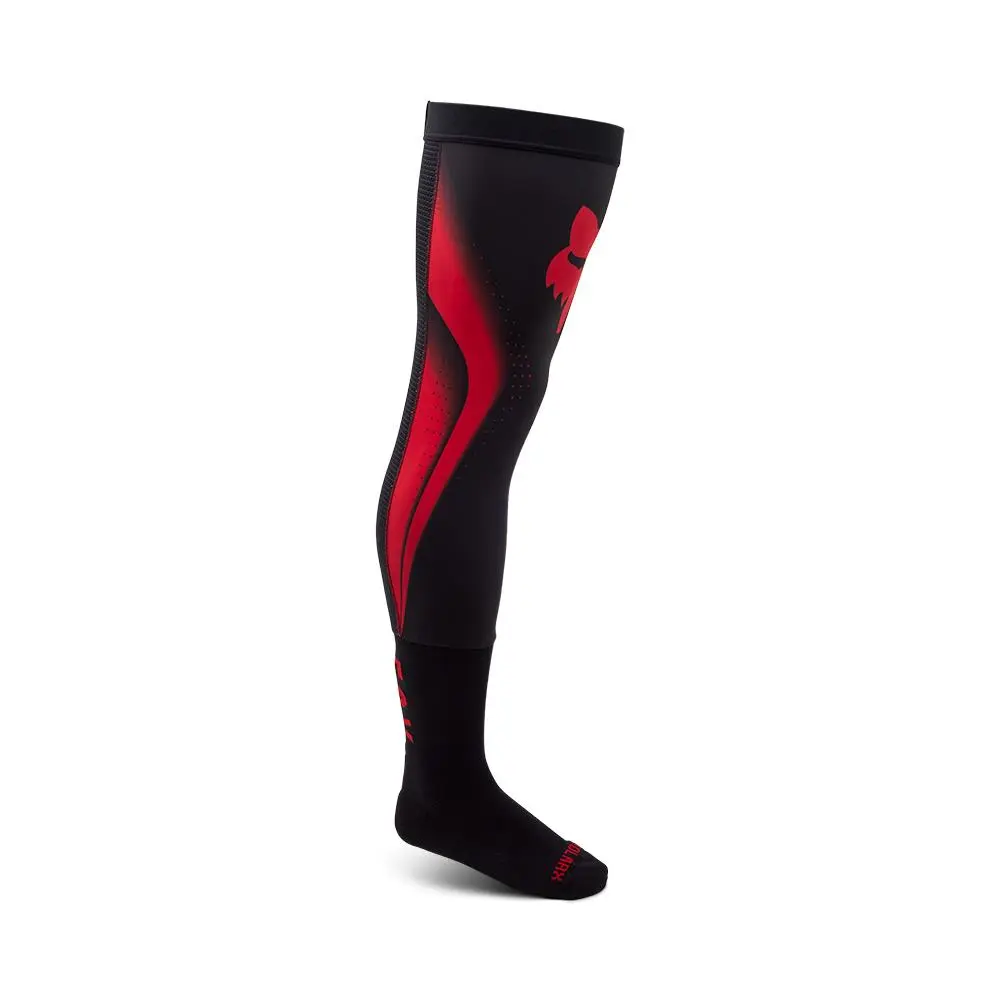 Fox Flexair Knee Brace Socks Flo Red