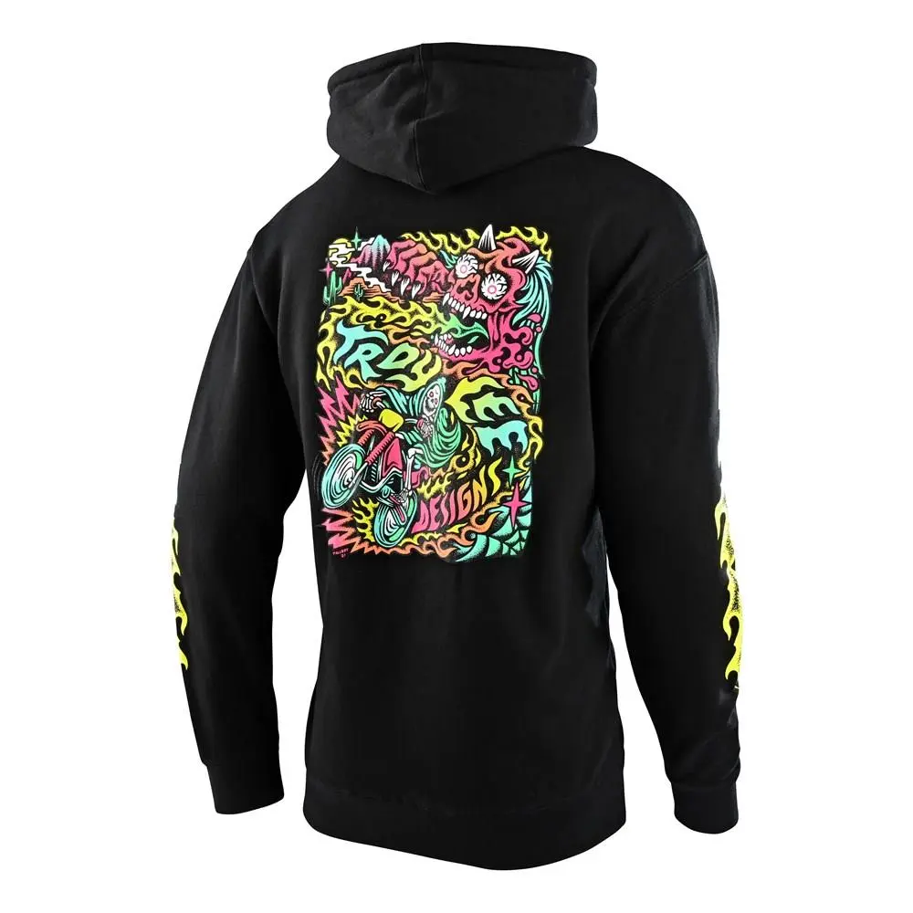 Troy Lee Designs Tallboy Demon Pullover Hoodie Black