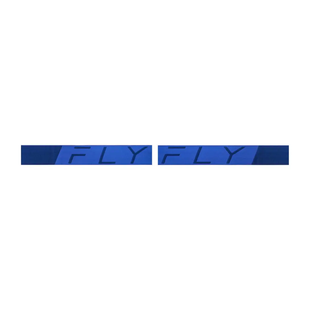 FLY Racing Zone Pro Motocross Goggle Blue with Sky Blue Mirror / Sky Blue Lens