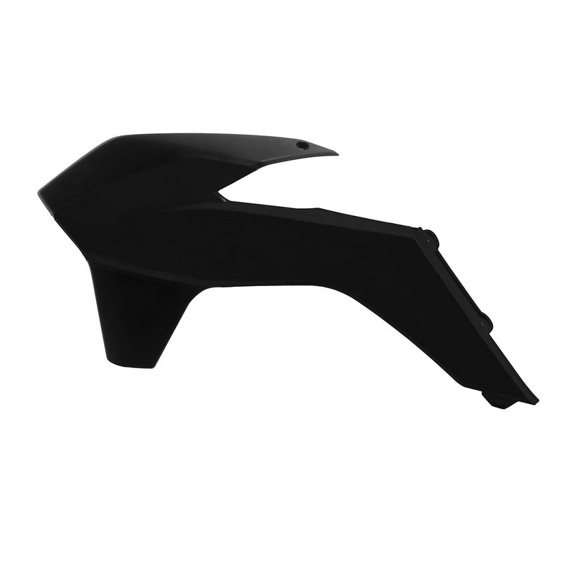 RADIATOR SHROUDS RTECH KTM 125SX 150SX  250SXF 350SXF 450SXF 450XCF 13-15 250SX 13-16 250EXC BLACK - Image 1