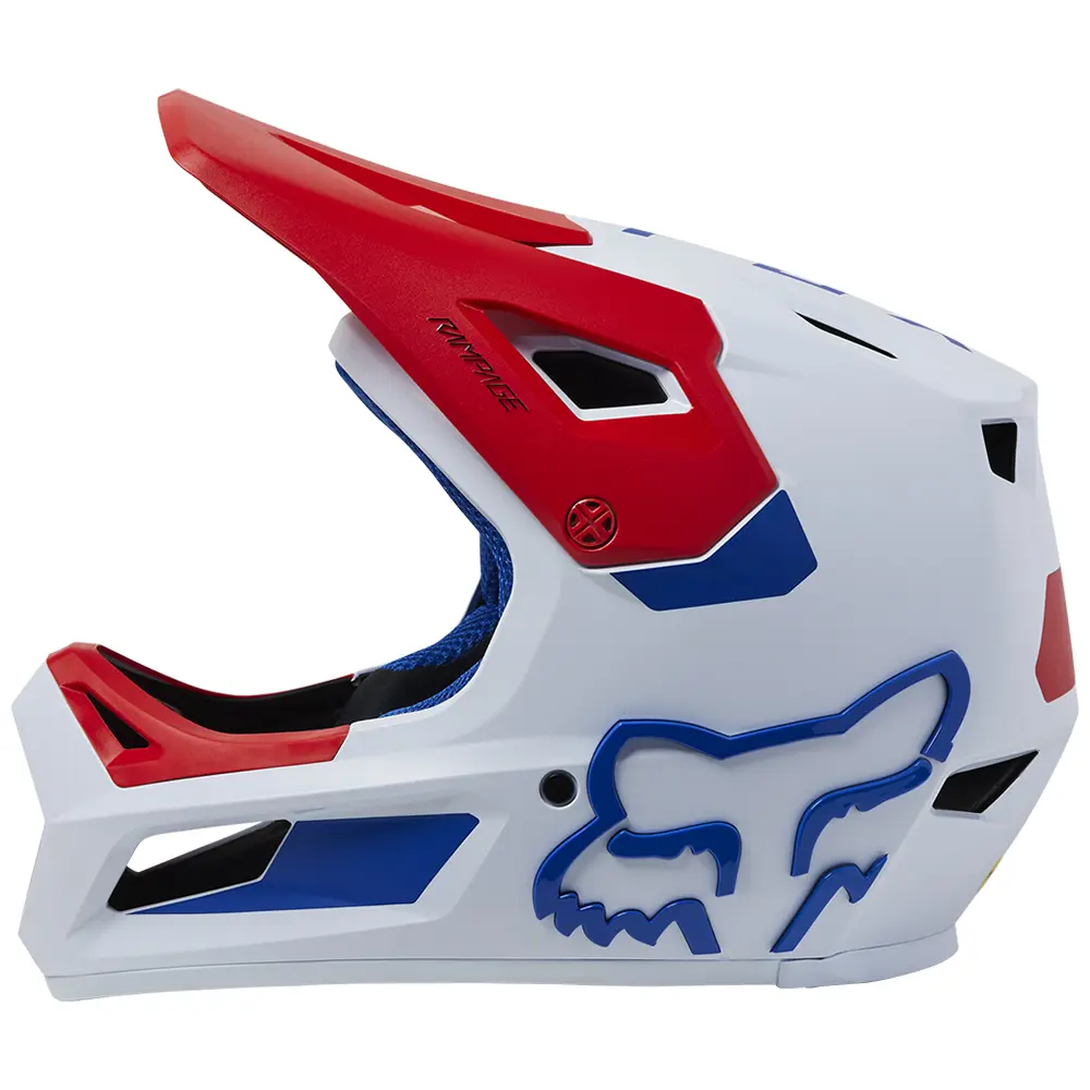 Fox Youth Rampage Ceshyn MIPS Mountain Bike Helmet White