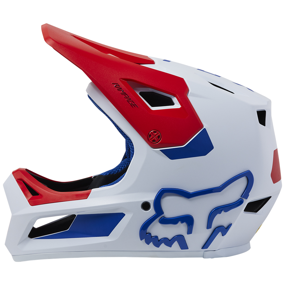 Fox Youth Rampage Ceshyn MIPS Mountain Bike Helmet White - Image 3