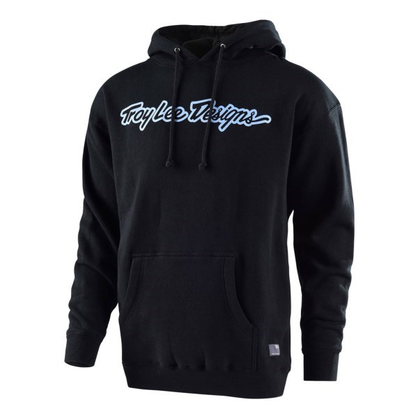 SIGNATURE PULLOVER BLACK/BLUE - Image 1