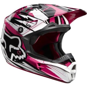 YOUTH V1 UNDERTOW HELMET VISOR [GREEN/WHITE] - Image 4