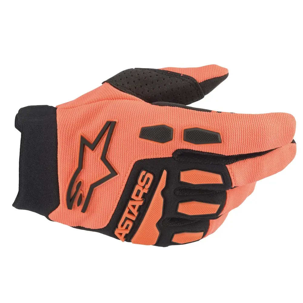 Alpinestars Full Bore Youth Orange/Black Motocross Gloves