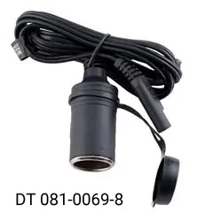 FEMALE CIGARETTE ADAPTER WITH QUICK DISCONNECT ADAPTER
