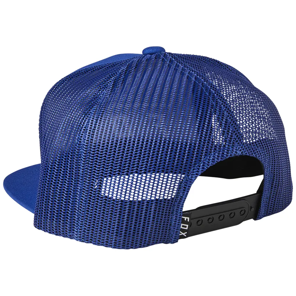 Fox Pinnacle Snapback Mesh Hat Youth Blue