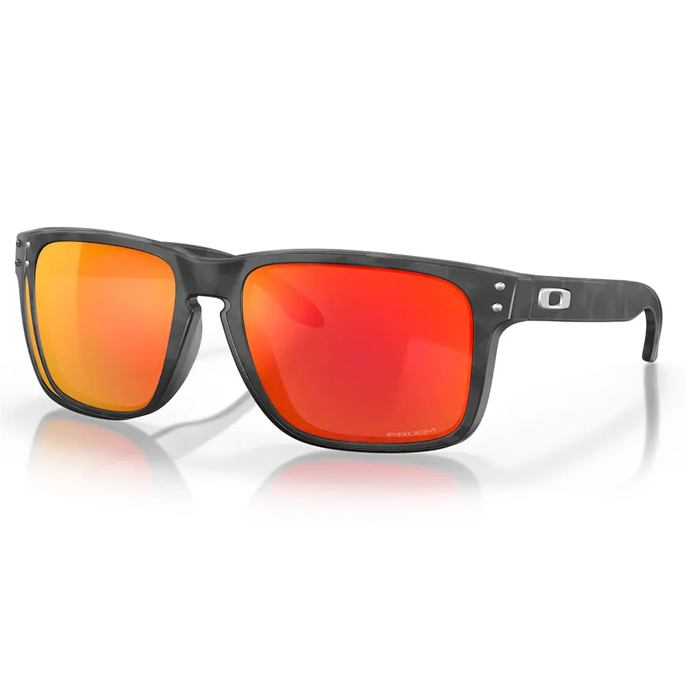 Oakley Holbrook XL Sunglasses Matte Black Camo w/PRIZM Ruby