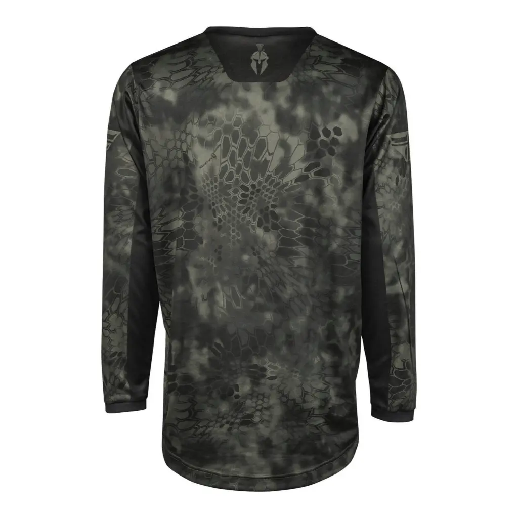 FLY Racing F-16 S.E. Kryptek Motocross Jersey Moss Grey / Black